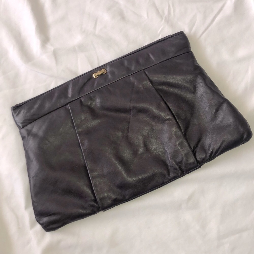 Letisse Leather Clutch Bag